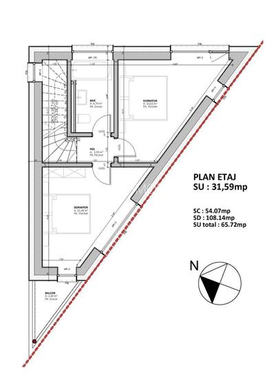 Teren Intravilan 533 mp, Brașov – Bartolomeu, acces stradă asfaltată - 3