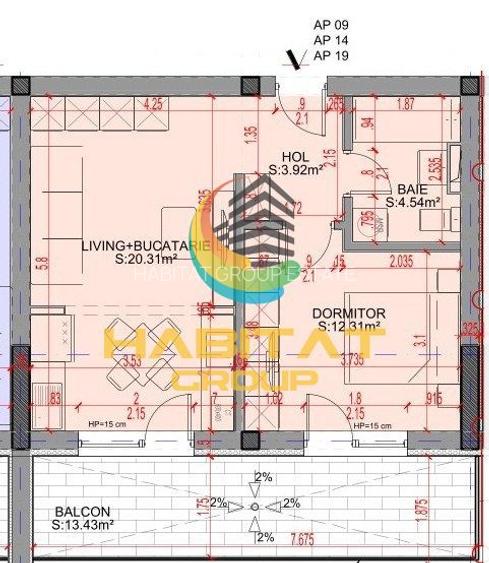Pallady 2 camere semidecomandat 55 mp + loc parcare gratuit - 2