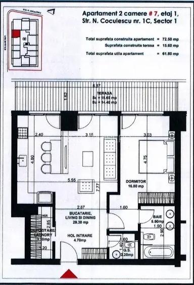 Apartament Lux 2 Camere Aviatiei I 2 Bai I Terasa 15mp - 11