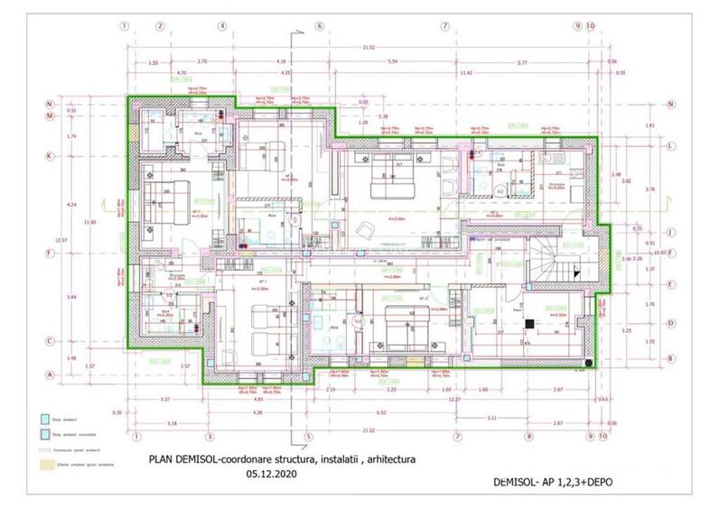 Vanzare imobil CONSOLIDAT pretabil Clinica / Spatii cazare / Birouri / Apartamen - 15