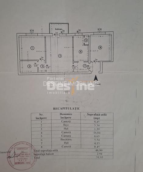 TATARASI, Apartament 3 camere - 16