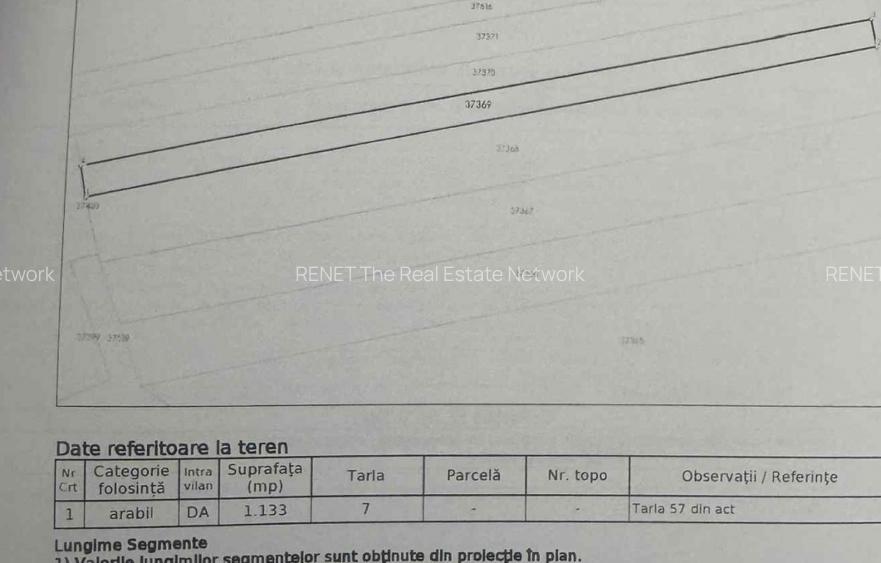 Teren intravilan Comana 2.300 mp deschidere 12,5 m utilități la stradă - 5