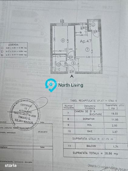Apartament 2 Camere lângă STB – Militari Residence, Tineretului 37 - 7