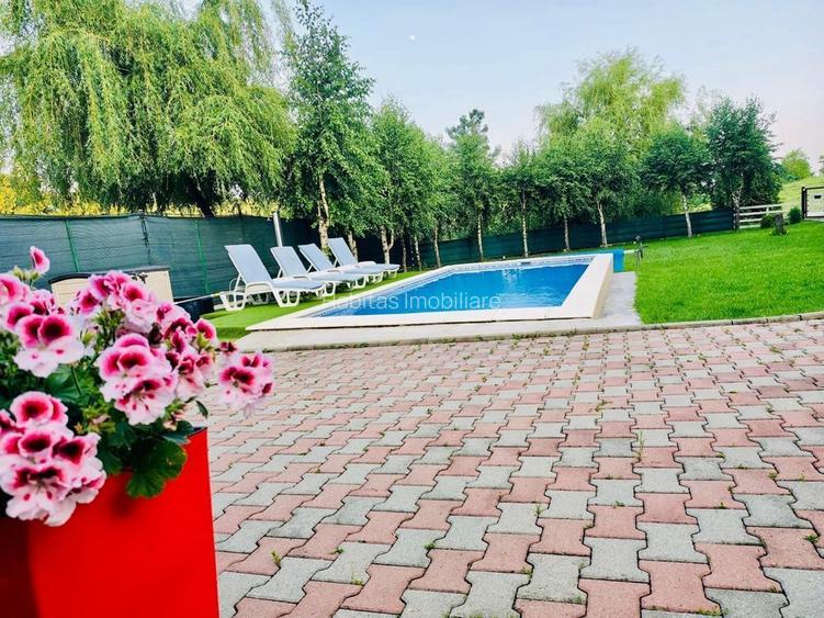 Casa cu destinatie multipla, teren de 1560 mp,  piscina,  Feleacu - 9
