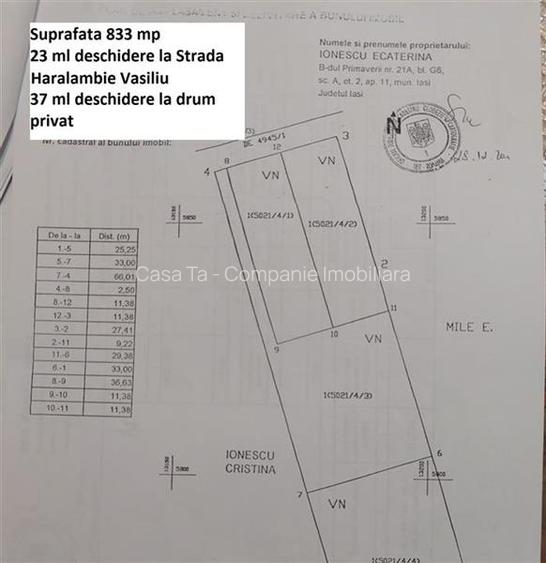 Teren in Bucium - Cartier IC Bratianu - 2