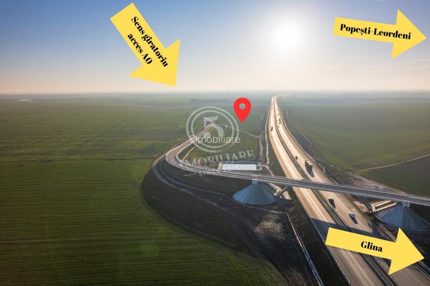 Teren 2.900 mp pentru Hale – Investiție Ideală langa Autostrada A0 - 4