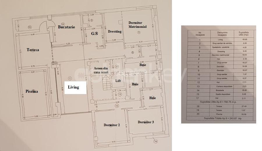 Apartament spectaculos cu piscina - 1