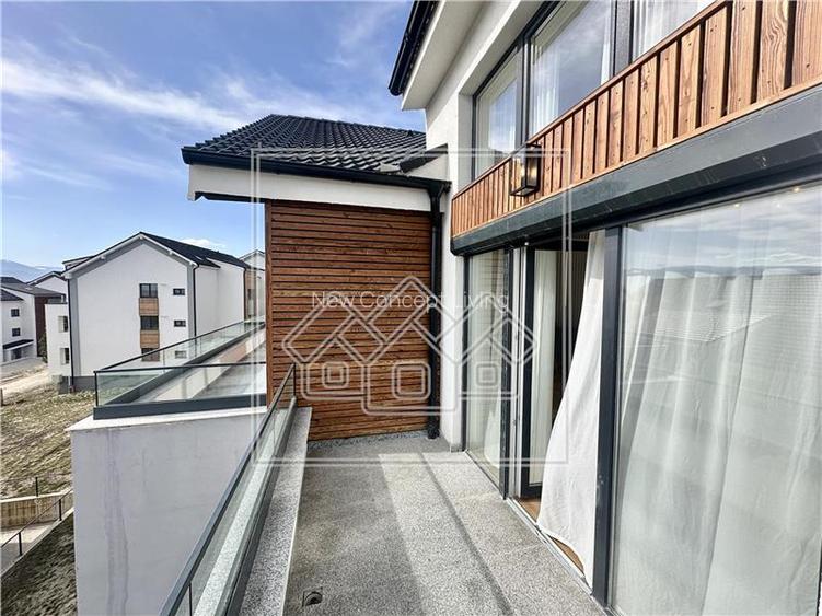 Penthouse 3 camere, intabulat, mobilat si utilat (NCL-41D-Mi) - 16