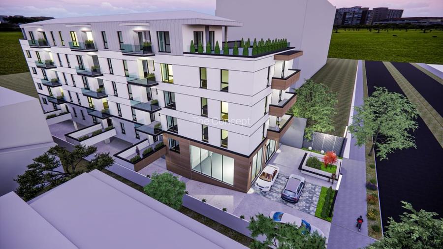 Lead Oltenitei - Apartament 3 camere de Tip A3E cu terasa - Finalizat - 14
