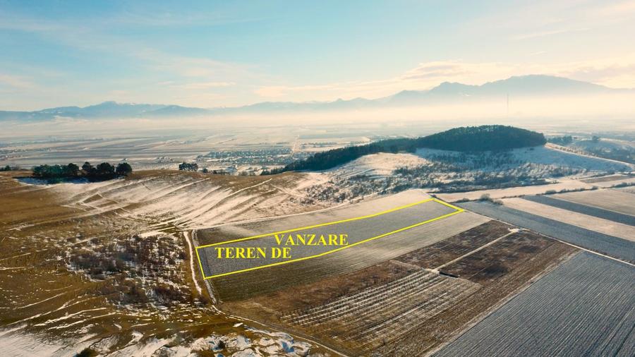 Teren in Sanpetru zona Lempes, retras cu panorama deosebita