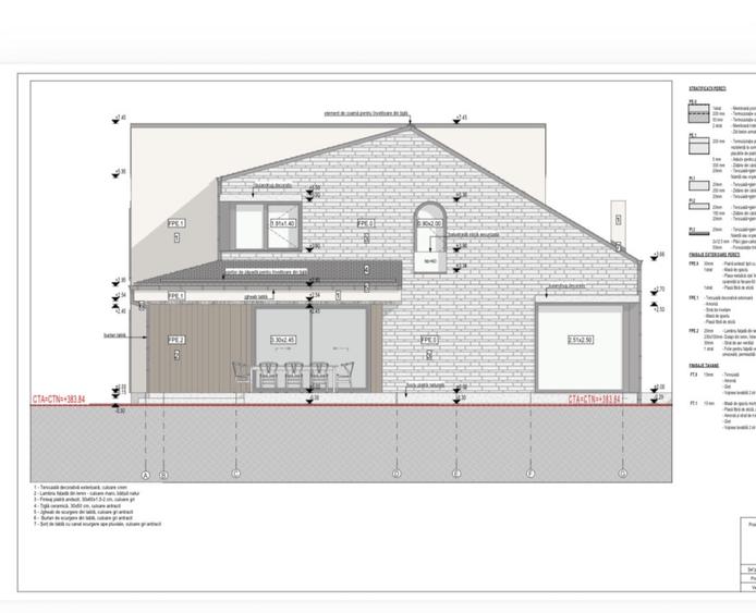 Teren autorizat pentru casa individuala, 804 mp, Luna de Sus