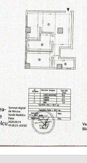 LAZAR RESIDENCE-ap.3 camere,mobilat si utilat,60 m2!