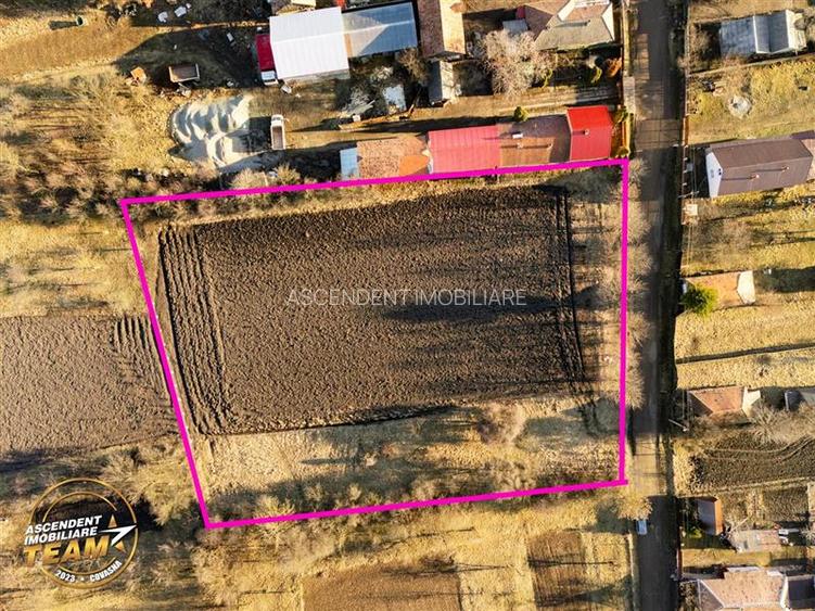 FILM! 4.554 mp intravilan, PUZ: locuinta,afacere,productie,satul Marcusa, deschi - 3