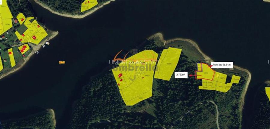 Teren de vanzare 2.753m²/52€ m² lac Belis, la Giurcuta. Extravilan - 4