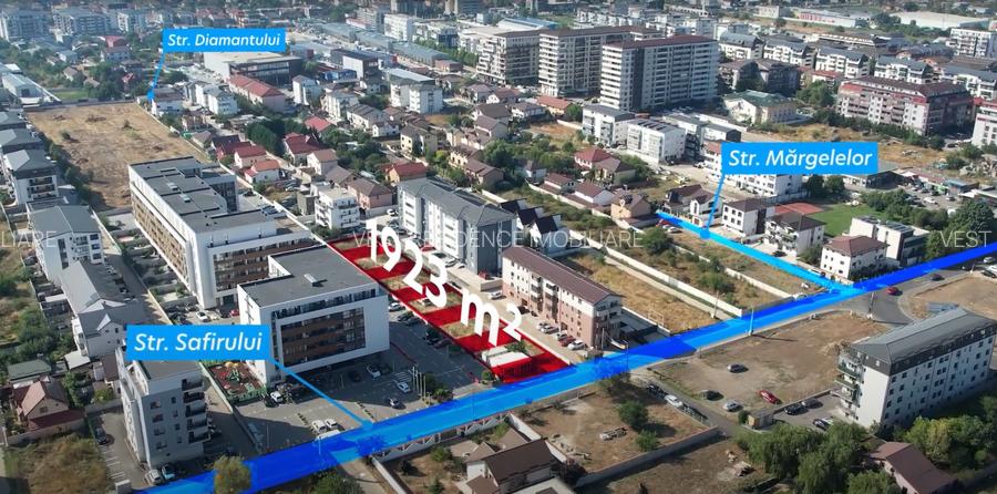 Teren 1.923 mp cu deschidere la stradă și utilități complete - 2