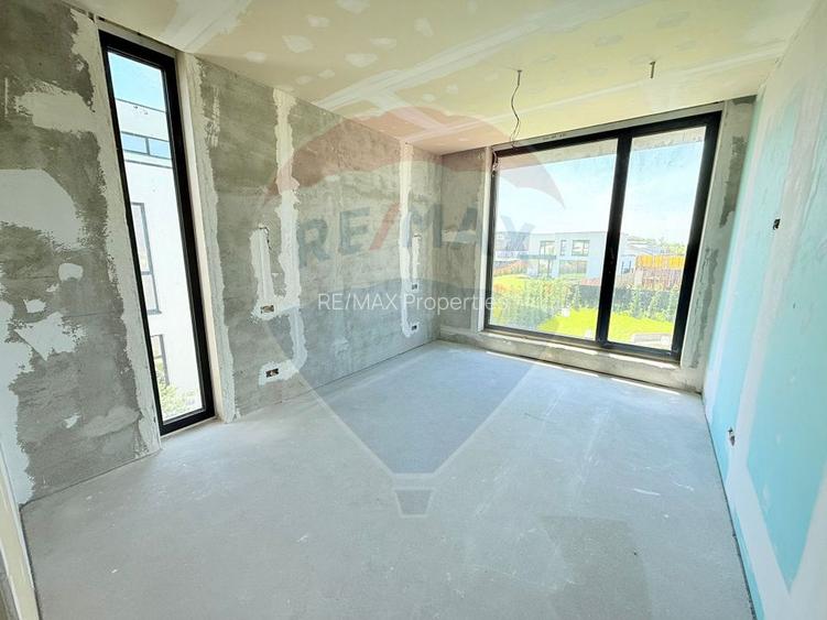 Vilă modernă de vânzare | 5 camere | Dumbrava Vlăsiei | Teren 750 mp - 13