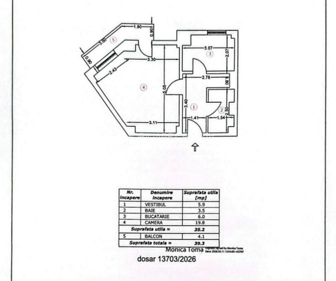 Garsoniera de vanzare ultracentral Unirii Mantuleasa - 6