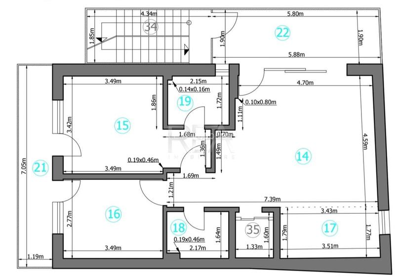3 camere Dorobanti decomandat, centrală,parcare, et. 2, an 2025, 95 mp - 10