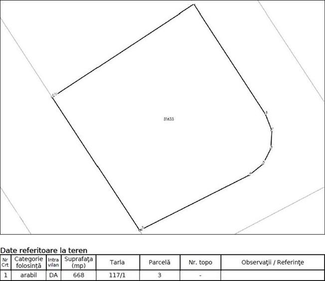 Lot intravilan 668 mp, Popesti Vasilati, la asfalt - 6