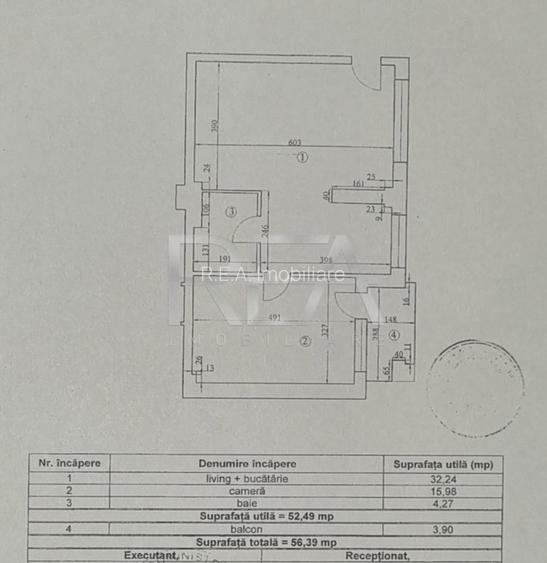 2 camere Titan decomandat, centrala, et. 4, an 2009 - 9