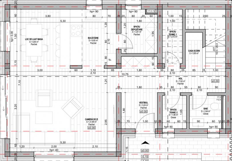 0% Comision – Duplex de vanzare , 126 mp ,  280  mp teren,  strada Câmpului - 6