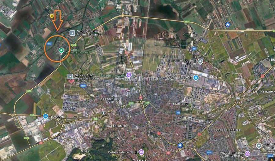 Teren în zonă mixtă, destinat construcțiilor civile și halelor indust. - 5