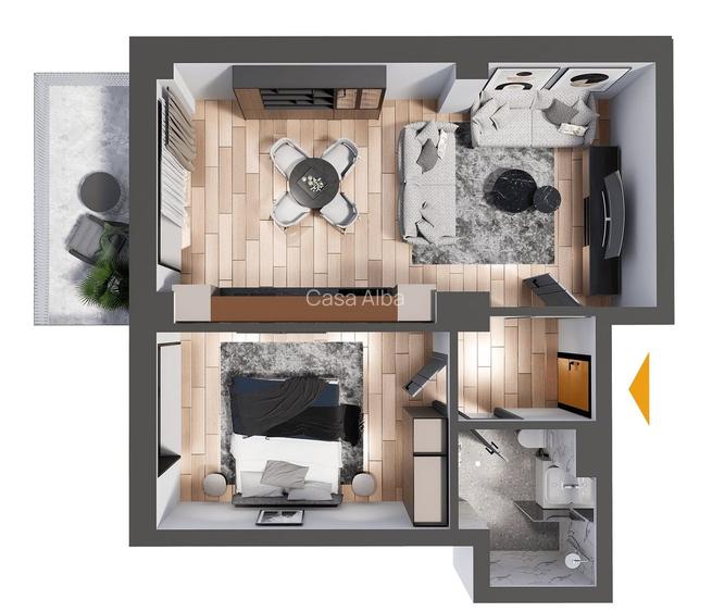 Locuinta moderna 2025 | bunastare in mediul urban | PROMOTIE 2 camere - 2