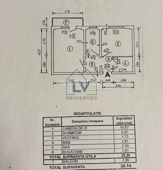 VANZARE APARTAMENT 2 CAMERE | TEIUL DOAMNEI - 6