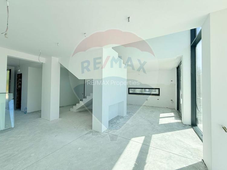 Vilă modernă de vânzare | 5 camere | Dumbrava Vlăsiei | Teren 750 mp - 6