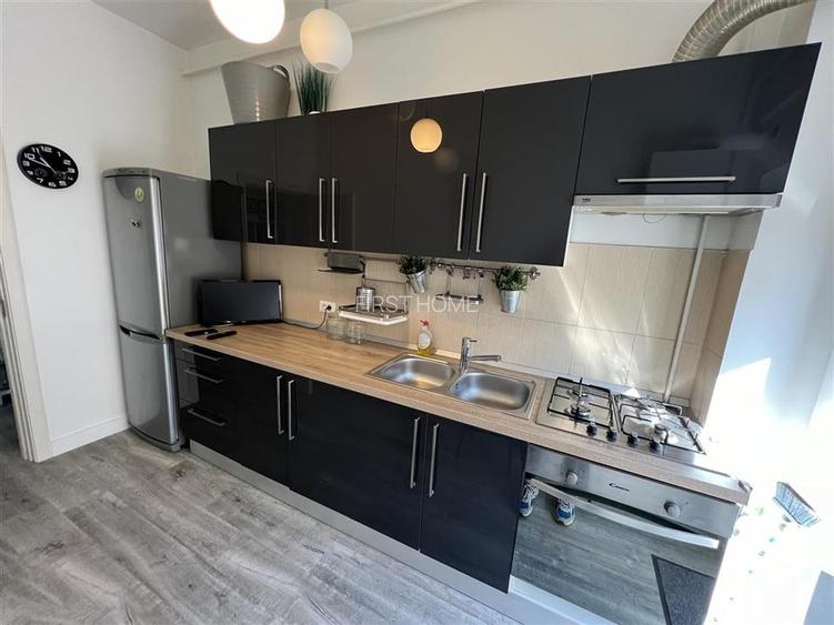 Garsoniera bloc nou, et 2, mobilata + utilata,  Scoala 2 - 2