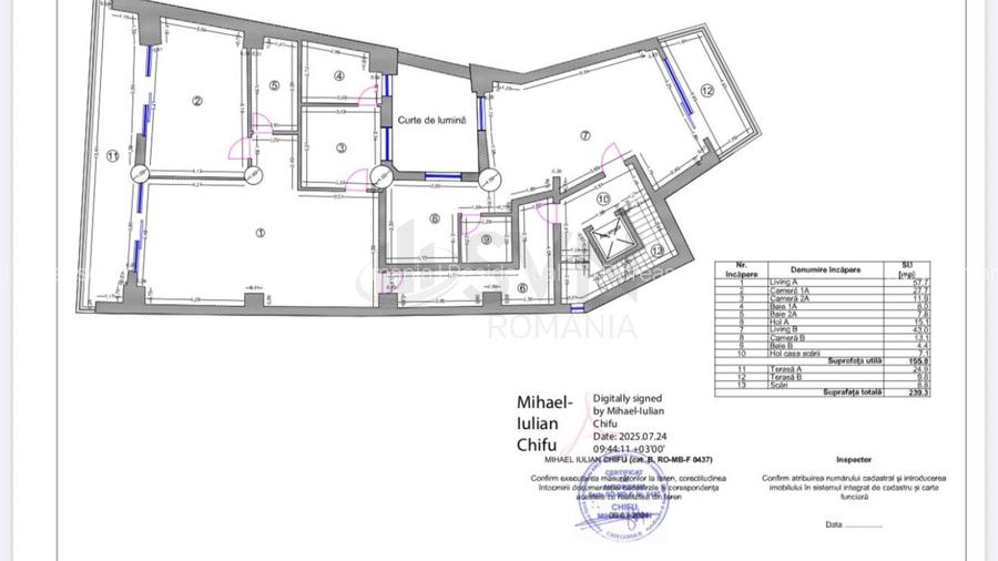 REA1023228 Apartament spatios 3 camere I Piata Rosetti I Imobil nou - 17