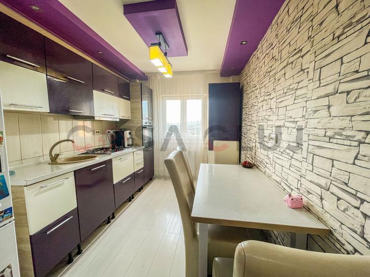 2 camere | Decomandat | Etaj intermediar | 2 balcoane - 3