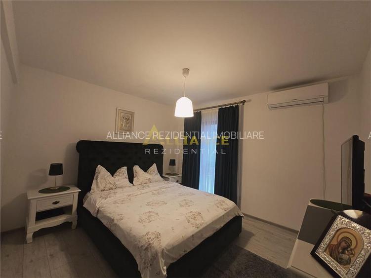 Mobilata si utilata - asfalt - 600m de STV- 3 camere - dressing - 4