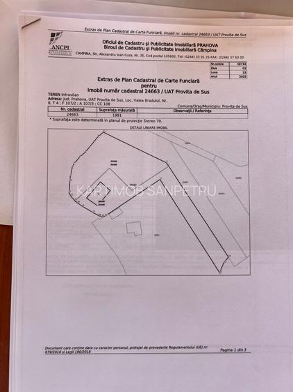 Vand casa cu teren de 2000mp, langa  Breaza , zona Ocina-Adunati-Provita de Sus - 1