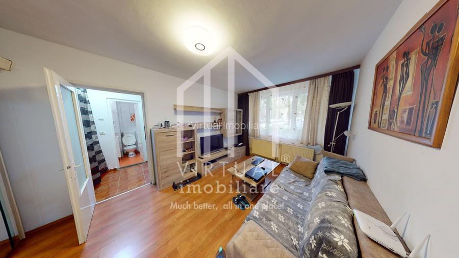 Apartament de inchiriat in Sibiu 2 camere, mobilat-utilat,  Hipodrom 3 - 4