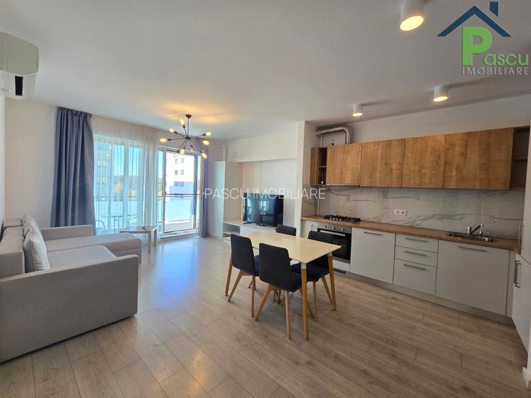 Inchiriere 2 camere Pipera, New Point, mobilat si utilat complet, loc parcare - 2