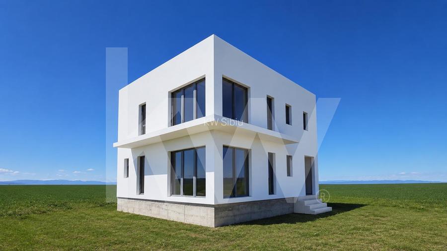 Casă individuală modernă P+1 | 120 mp utili | Teren 486 mp | Șura Mică - 3
