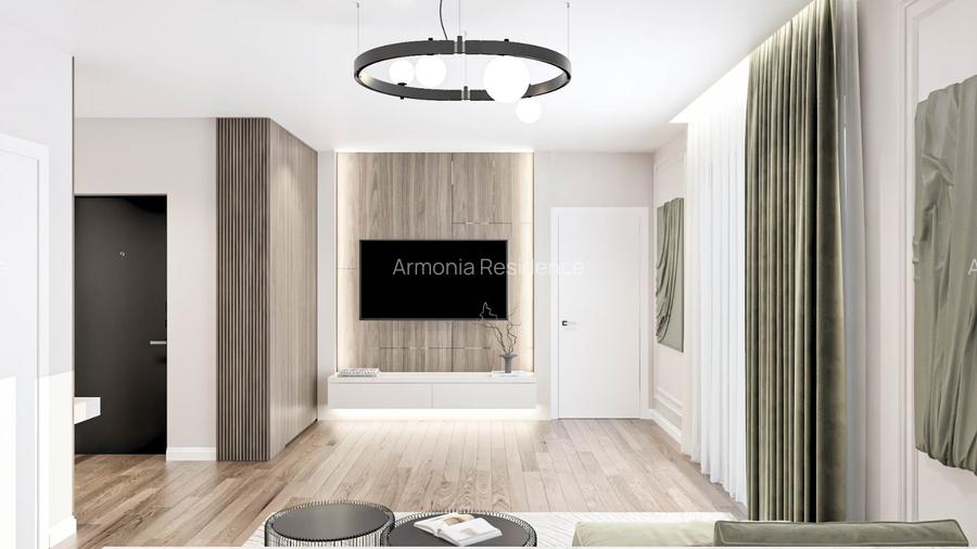 Apartament spațios 3 camere în Tractorul, balcon  de 13,03 mp– ARMONIA RESIDENCE - 4