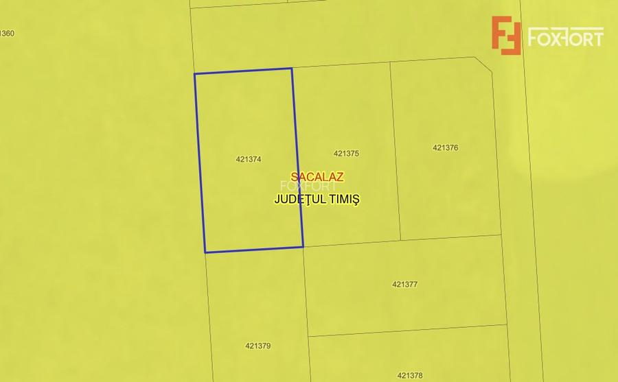 COMISION 0% Teren intravilan Sacalaz, 586 mp - Oportunitate investitie - 3