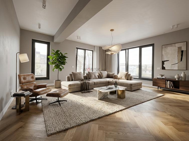 3 Camere Boutique | 131 MP Totali | Terasă 29 MP | Aviației – Băneasa | 2025