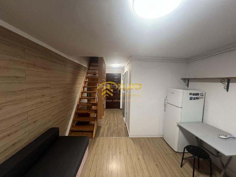 Garsoniera cu dormitor la mansarda, zona Pacurari Alpha Bank. - 2