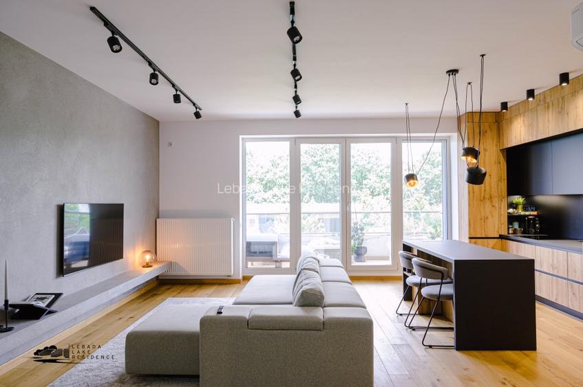 Apartament 2 camere -97 mp util total - Lebăda Lake Residence - vedere lac - 10