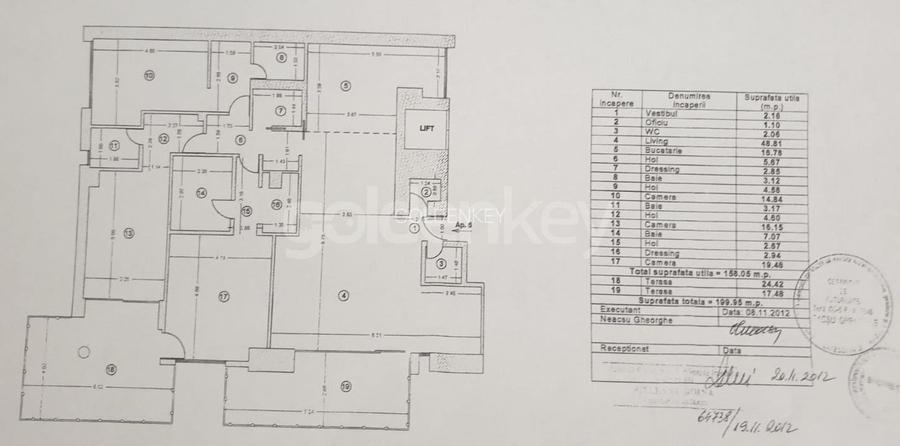 Apartament spatios cu 4 camere, terase generoase - 1