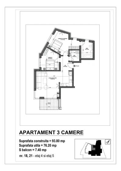 Apartament Premium 3 camere | Mosilor Boutique II | Eminescu - Dacia - 9