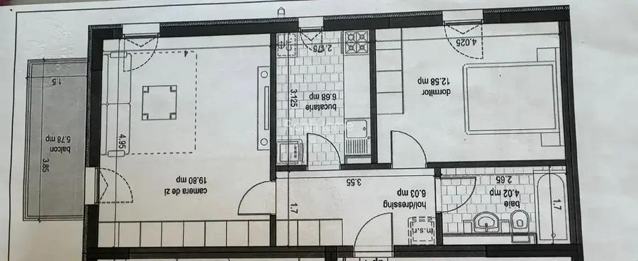 2 Camere | 15 min Metrou I Loc Parcare I Mobilat si Utilat - 10