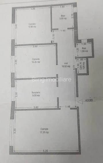 Apartament 3 camere decomandate intre lacuri - 7