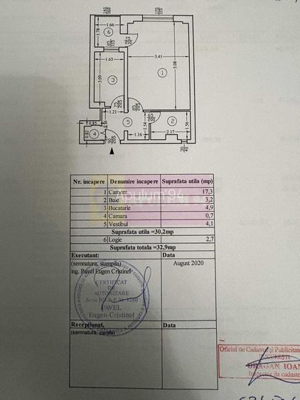 Garsoniera Calea Vitan, 32,9 mp - 6