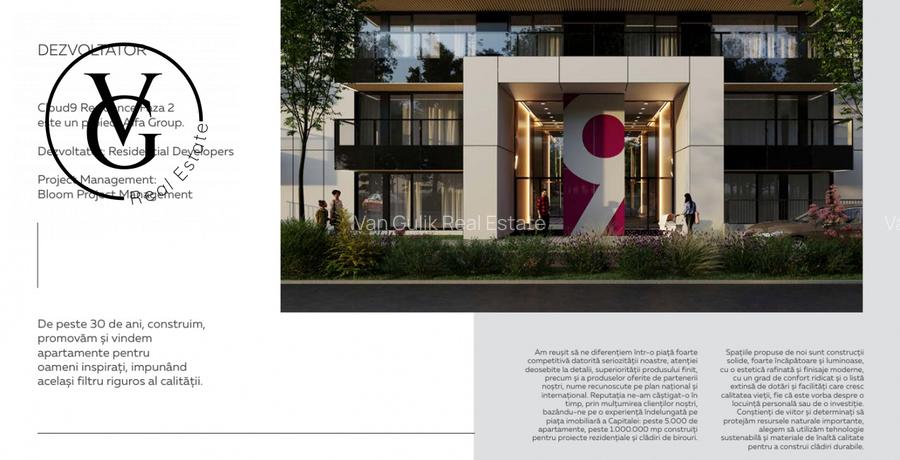 Apartament 2 camere Cloud 9 Pipera - bloc nou - 5