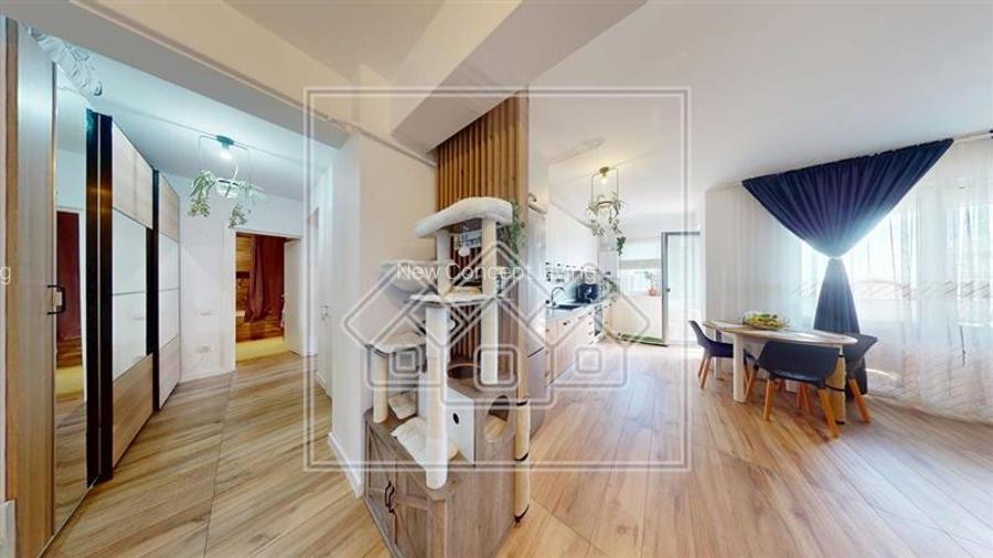Apartament de vanzare in Sibiu - 3 camere, balcon mare - Zona D.Stanca - 6
