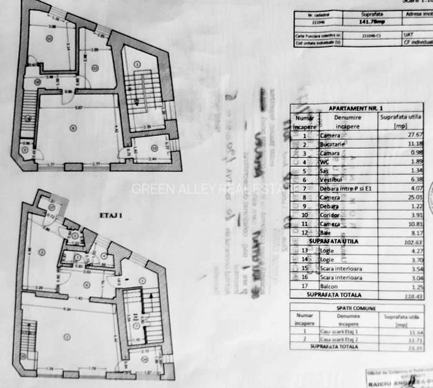 APARTAMENT DE TIP DUPLEX CU GARAJ SI 2 BOXE IN IMOBIL COCHET AFLAT IN COTROCENI - 11
